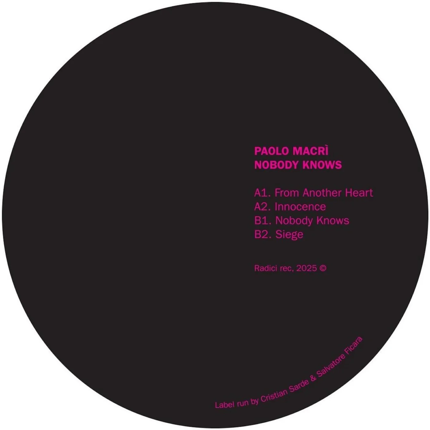 Paolo Macrì - Nobody Knows