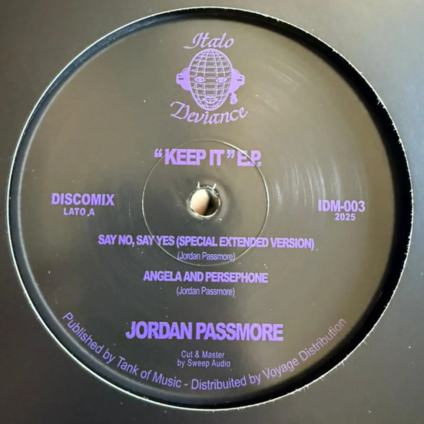Jordan Passmore - "Keep it" E.P.