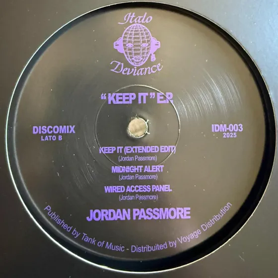 Jordan Passmore - "Keep it" E.P.