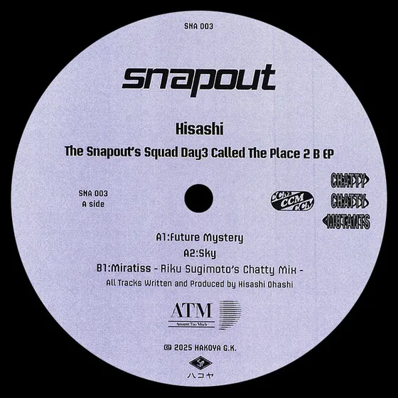 Hisashi Ohashi - The Snapout's Squad Day3 Called The Place 2 B Ep