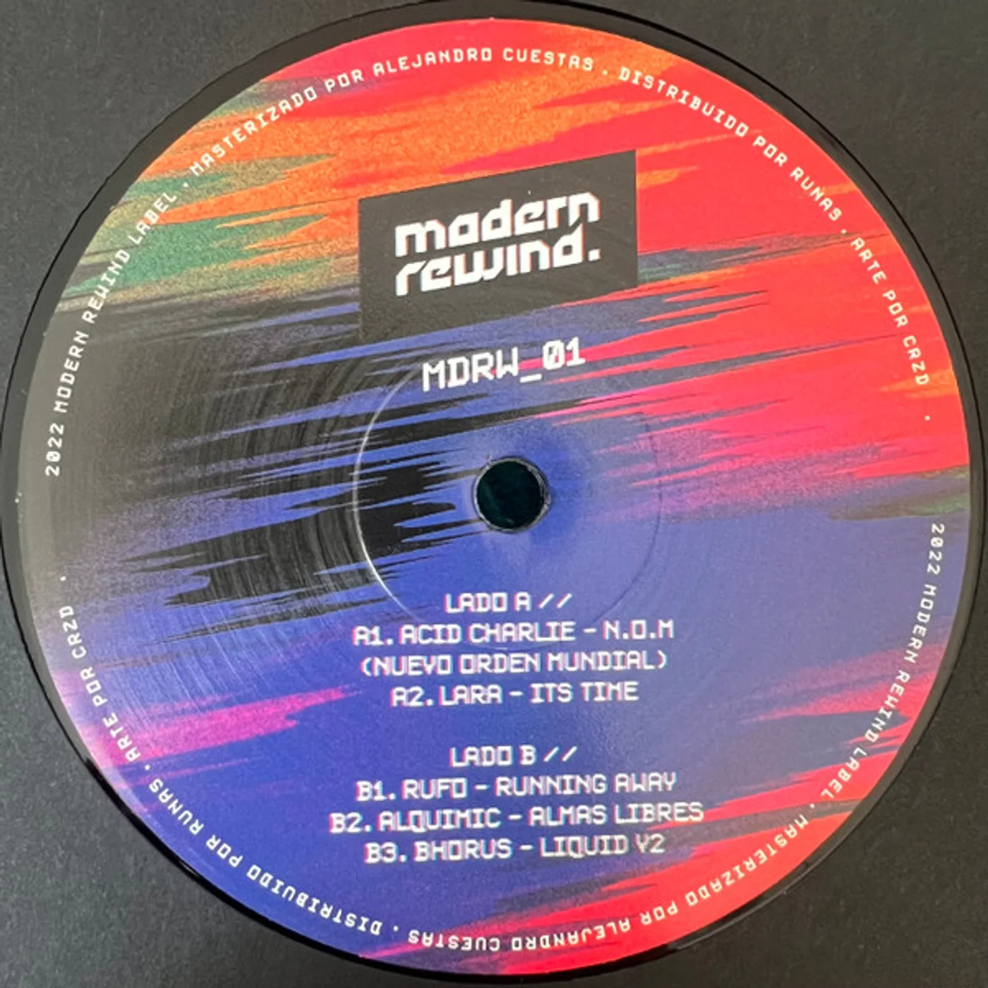 Acid Charlie, Lara (70), Rufo (4), Alquimic, bHorus - MDRW_01