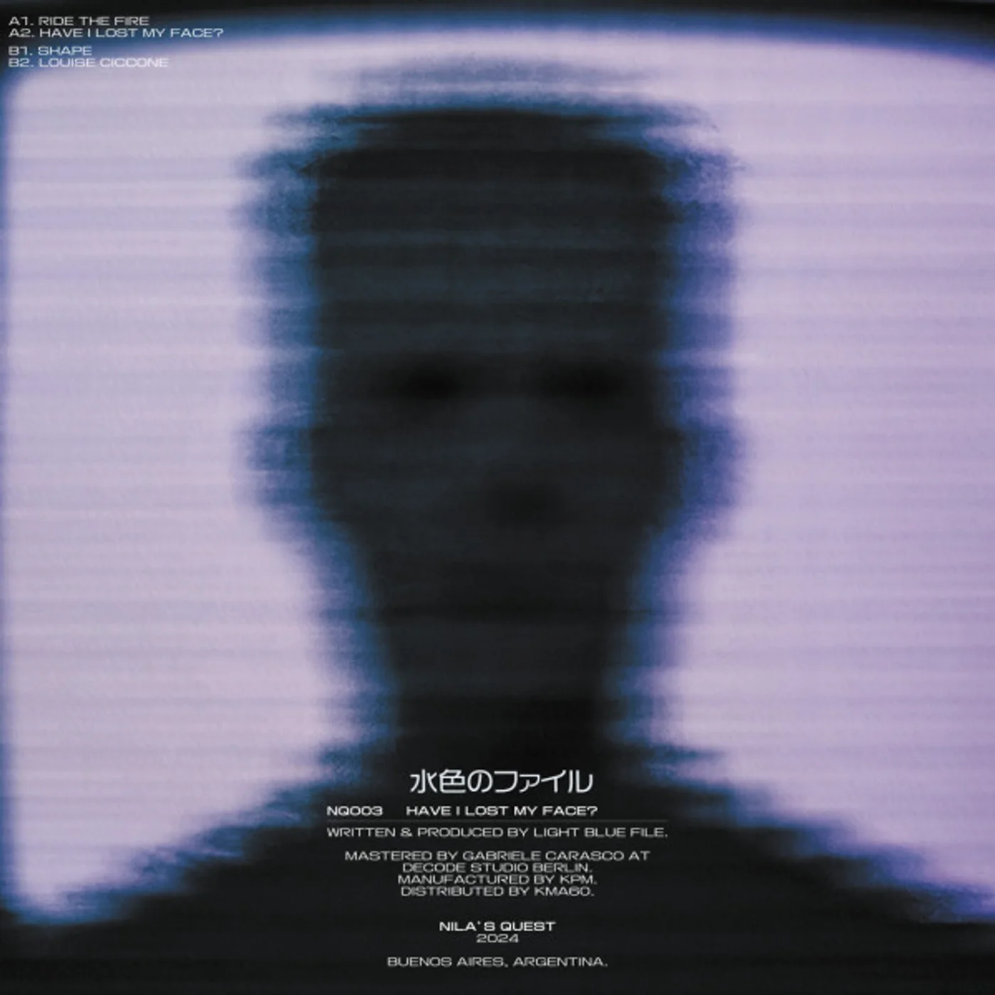 Light Blue File - Have I Lost My Face?