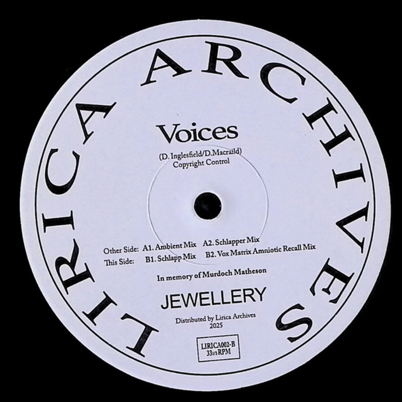 Jewellery - Voices