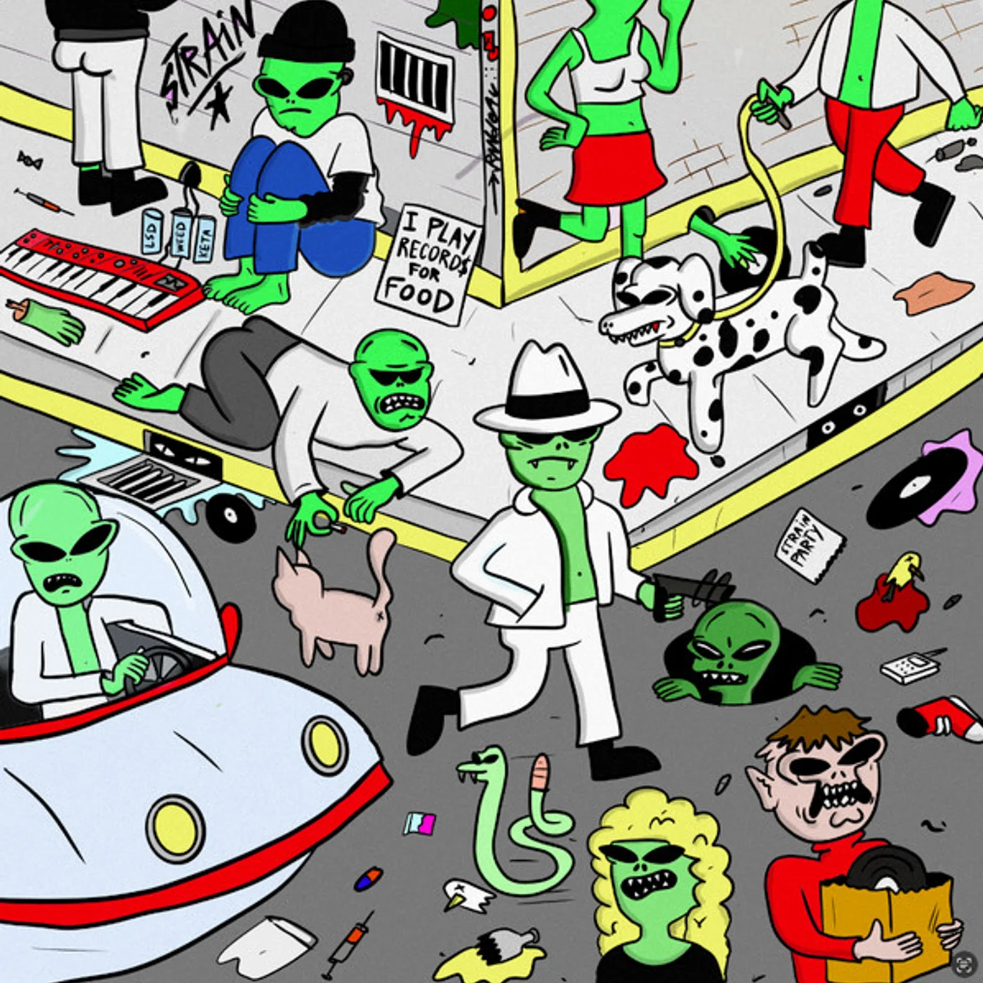 Dani Labb, Micro.Tron, C.ru.z, Cene, Lara - The Space Hood V.A