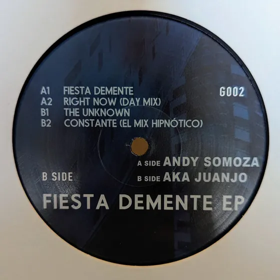 Andy Somoza, Aka Juanjo - Fiesta Demente EP