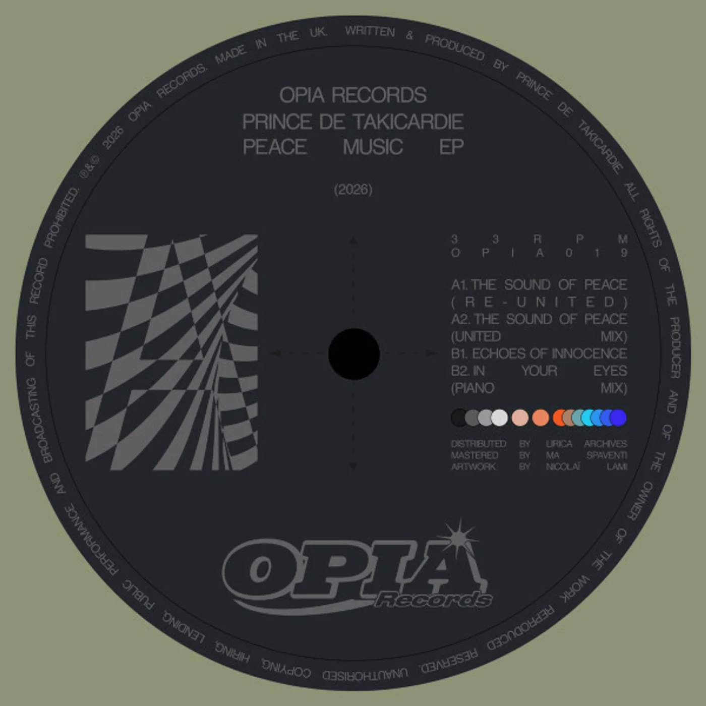 Prince De Takicardie - Peace Music EP