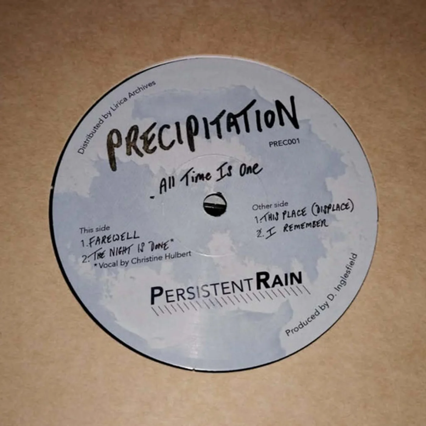 PersistentRain - All Time Is One